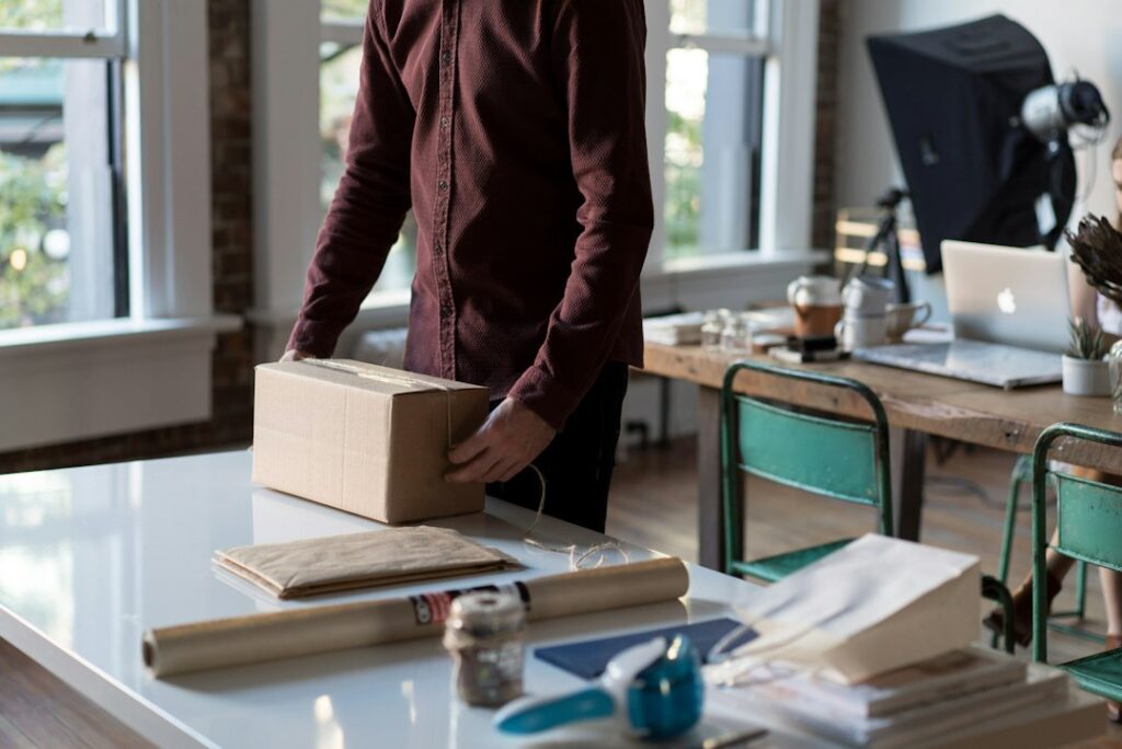 Online store shipping