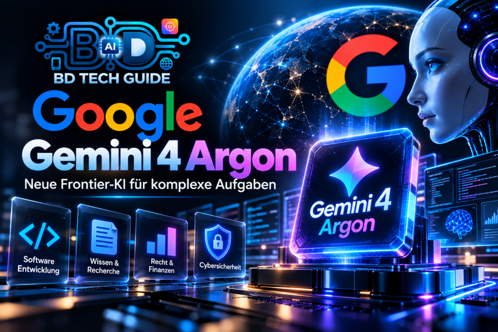 Google Gemini 4 Argon – neues KI-Modell von Google – BD Tech Guide